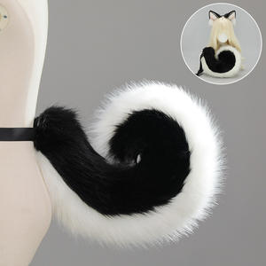 ชุดหูหางสุนัขฮาโลวีน S0011ชุดคอสเพลย์ชิบะอินุและหางขนเทียมอุปกรณ์เสริมเครื่องแต่งกายงาน Expo อะนิเมะสำหรับเด็กวัยรุ่นผู้ใหญ่ - Product Image 4