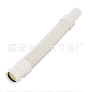 Tuyau de vidange en plastique Saint Ruijia, courbure en S, anti-odeur, pour lavabos et éviers, avec fil d'acier, matériau ABS - Product Image 5