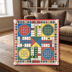 Juego de tablero y piezas de Ludo de madera clásico de alta calidad, increíbles juegos de mesa a la venta, regalo para entusiastas de los juegos de Ludo - Product Image 2