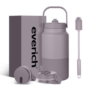 Vaso Térmico Personalizado 2026 de Gran Capacidad, Acero Inoxidable 18/8, Libre de BPA, 64oz, con Tapa y Asa, Bicolor, para Bebidas Calientes/Frías, Growler para Cerveza - Product Image 2