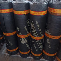 Membrane imperméable bitumineuse modifiée par SBS renforcée par polyester flexible à haute résistance pour le toit en béton