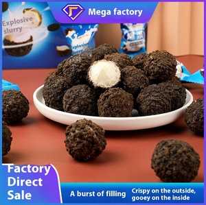 Caffè aromatizzato biscotti al cioccolato Lava che riempie piccole palline di biscotti per matrimoni e spuntini per il tempo libero - Product Image 5