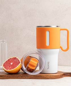 Vaso de café de acero inoxidable sin BPA de alta calidad con tapa Premium Vaso Premium - Product Image 2