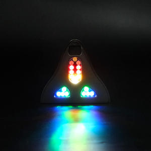 Luz de Advertencia LED <span class=keywords><strong>para</strong></span> Techo de Coche con Forma de Aleta de Tiburón Magnética Solar, Control Remoto, Accesorios Decorativos <span class=keywords><strong>para</strong></span> Automóvil - Product Image 5