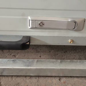 Box Deposito Biciclette Grigio Verde in Metallo Ferro Capanno di Sicurezza per Parcheggio Bici - Product Image 5