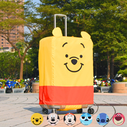 Bon prix final personnalisé protecteur de bagage dessin animé tridimensionnel housse de valise - Product Image 2