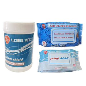 Lingettes à alcool naturel en viscose jetables OEM lingettes d'alcool isopropylique iso CE lingettes à alcool pour téléphone - Product Image 2