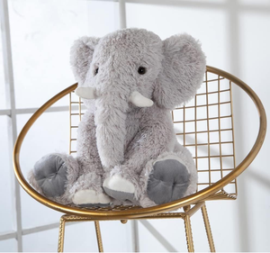 Phim Hoạt Hình Động Vật Voi 20Inch Màu Xám Màu Hồng Màu Xanh Trọng Elephant Thú Nhồi Bông Mềm Voi Đồ Chơi Sang Trọng Cho Cô Gái Chàng Trai - Product Image 4