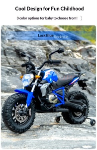 Moto Elettrica per Bambini Rosso Flam, Moto Giocattolo a Due Posti con Batteria Ricaricabile, <span class=keywords><strong>Auto</strong></span> Giocattolo Grande per Bambini 2-8 Anni, per Ragazzi e Ragazze - Product Image 5