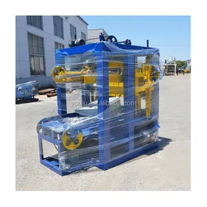 QTJ4-26 automatic hydraulic free fired interlocking soil brick making machine price press manufacturer