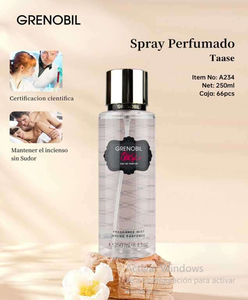 Spray Profumato Grenobil Tasse 250 Ml Deodorante per Ambienti Decorazione Casa - Product Image 3