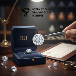 Diamante Redondo Brillante de Corte Excelente, Claridad VS, Natural, Solitario, 3.00Ct, Certificado por IGI - Product Image 3