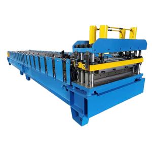 금속 루핑 아연 도금 알루미늄 골판지 강판 만들기 기계 강철 벽 지붕 패널 롤 성형 기계 - Product Image 3