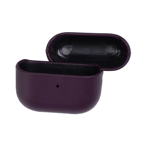 Étui en cuir véritable texturé Design <span class=keywords><strong>de</strong></span> luxe pour <span class=keywords><strong>Airpods</strong></span> 2 coutures élégantes matériau PC <span class=keywords><strong>coque</strong></span> <span class=keywords><strong>de</strong></span> protection accessoires pour casque - Product Image 1