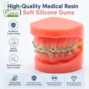 Modèle orthodontique d'inalignement dentaire, modèle de démonstration de malalignement dentaire avec supports pour la formation et l'éducation des dentistes - Product Image 5