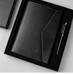 2026 Luxury Business Gifts Loose-leaf Notebook Pen Sets Personalized Custom Logo Corporate Notebook Gift Set - Product Image 4