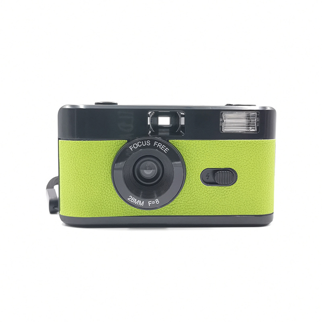 Vintage 35mm Reusable Film Camera with Flash Easy to Use Classic Retro Camera for Travel Holiday Memory Capture