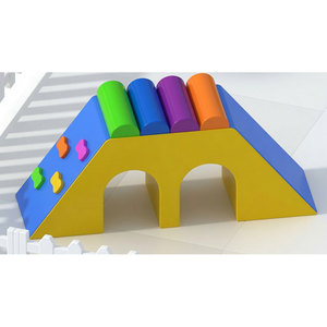 Área de Juegos Interior para Niños con Recinto de Plástico Suave y Blanco de Colores - Product Image 2