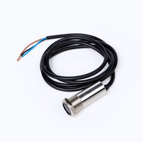 Interruptor de sensor de acero inoxidable de 19MM, 22mm, 25MM, 30MM, no necesita Interruptor táctil, Sensor sin contacto, luz LED de punto, ELD22D10BYSS