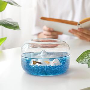 Filtre à eau en verre bleu clair solide de haute qualité pour piscine, utilisation en extérieur et <span class=keywords><strong>aquarium</strong></span> - Décoration durable et écologique - Product Image 6