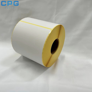 Factory Custom Wholesale Free Samples 4X6 Thermal Shipping Labels 50X25mm Package Printing Stickers Barcode Sticker <b>Roll</b> - Product Image 6
