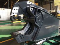 Cisaille hydraulique anti-déformation MONDE Eagle pour déchiquetage de ferraille, attache pour excavatrice, pour la découpe de métaux et les travaux de démolition de bâtiments