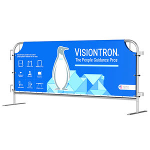 Barrière Veste Couvre Usine Vente Directe Double Face Impression Personnalisée Populaire Image Personnalisée Pour Bannière Présentoir - Product Image 3