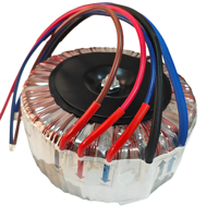 Amplificateur audio industriel à faible bruit avec serpentin de mode commun 900VA, entrée 0-230-400V, sortie