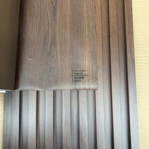 Giá rẻ giá trang trí nhà vật liệu xây dựng kinh tế hạt gỗ <span class=keywords><strong>wpc</strong></span> panel tường - Product Image 4