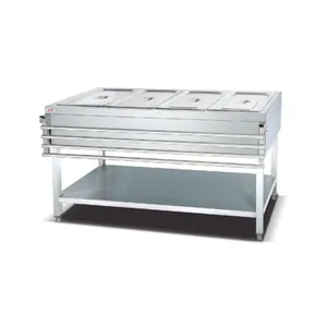 Bain Marie Nhà hàng phục vụ thiết bị điện Bain Marie thực phẩm ấm hơn ở Quảng Châu