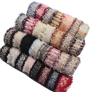 Potongan renda Rayon katun lebar 3cm untuk anak perempuan, tas garmen multiwarna gaya saluran Korea pita aksesori tenun tepi berjumbai - Product Image 4