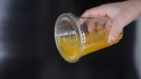 Logo personnalisé gobelets jetables en plastique PET à paroi unique avec couvercle 90mm de diamètre 8/9/10/12/14/18/20/24oz capacité pour café glace