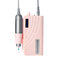 Ponceuse à Ongles Électrique 35000 tr/min 24W Portable Professionnelle de Luxe en Forme de Stylo en Plastique pour Manucure Pédicure