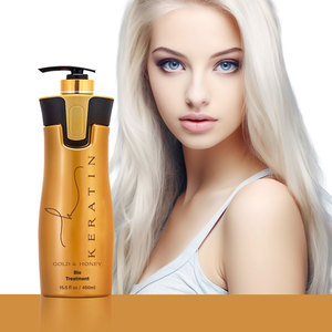 Keratin Gold & Honey 460 ml Queratina brasileña Bio con proteína Keratin Hair Straightener Tratamiento para el cabello - Product Image 4
