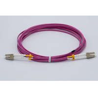 OM3 Multimode Dual Fiber LC/UPC Fiber Optic Patch Cord Switch Modules Jumper Om3 Om4 Patchcord LC Connector for SFP Modules