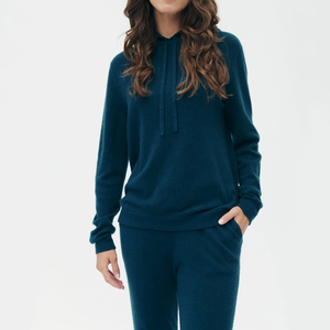 <span class=keywords><strong>Maglione</strong></span> con cappuccio da donna in <span class=keywords><strong>Cashmir</strong></span> 100% di lusso Mongolian - Product Image 6
