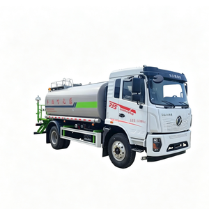 Camión Cisterna Amarillo Diésel de 7700 kg, 4x2, con Transmisión Automática, para Riego, Limpieza de Carreteras y Control de Polvo - Product Image 1