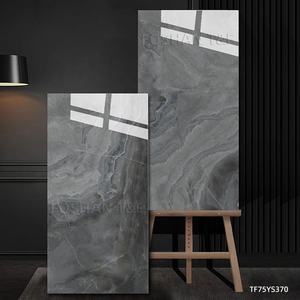 새로운 750x1500mm 럭셔리 현대 패턴 광택 도자기 석판 대리석 바닥 타일 인테리어 홈 장식 - Product Image 4