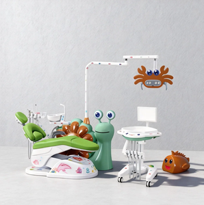 Solución de Equipo de Odontología Pediátrica con Unidad de Sillón Dental para Niños, Solución de Equipo de Tratamiento Pediátrico para Centros Dentales Familiares - Product Image 1