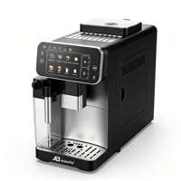 Cafetera Automática Anbolife, 20 Bares, Tanque de Leche de 500 ml, Molinillo Incorporado, Caldera Doble, PID 6 en 1, OEM