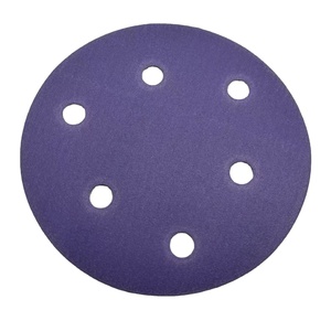 Disques abrasifs en céramique autocollants à dos en film violet pour le <span class=keywords><strong>bois</strong></span> et le métal - Product Image 3