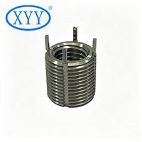 Key Locking Thread Insert TC4 Titanium Alloy High Strength Anti Vibration Customizable Industrial Fastener