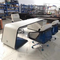 Meubles de bureau, bureau de direction, bureau de direction exécutif, bureau de direction de luxe, bureau en forme de L pour le bureau