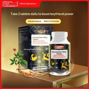 Fatias de Chifre de Cervo com Ginseng, Ostra e Trufa Negra Antioxidante 0,6g por Comprimido, Pacote com 60 Comprimidos - Product Image 2