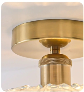 OEM Hot Sale Crystal Lotus Leaf Shape <b>Corridor</b> Ceiling <b>Light</b> Led <b>Lights</b> <b>Corridor</b> Aisle Entrance <b>Lights</b> - Product Image 6