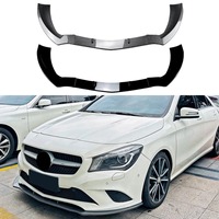 Kit carrosserie pour Mercedes Benz CLA-Class C117 2013-2015 : Diffuseur de pare-chocs avant, séparateur et lèvre de pare-chocs avant, accessoires automobiles