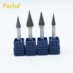 Herramienta <span class=keywords><strong>Pacha</strong></span>, limas rotativas de carburo de alta calidad, forma de vástago largo, rebabas rotativas <span class=keywords><strong>M</strong></span>, herramienta de desbarbado abrasivo para la industria de carburo de tungsteno - Product Image 3