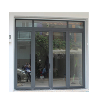 Portes en verre pour maisons porte coulissante en verre de balcon portes-fenêtres avec moustiquaire