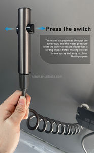 高品質で現代的な多機能完全滝状レインフォールピアノパネルシャワー水栓システムセット（バスルーム用） - Product Image 5