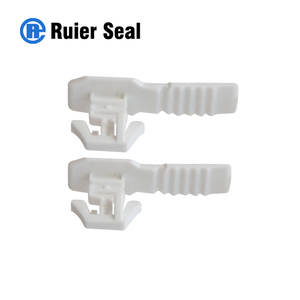 REL202 Joint de cadenas jetable Scellés de cadenas en plastique pour travaux légers Scellés de sécurité pour boîtes logistiques en plastique - Product Image 5